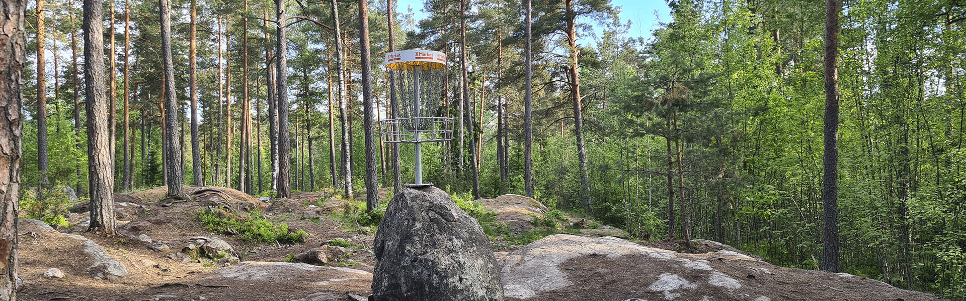 FGCK - Frisbeegolf Club Keinukallion metsäväylä