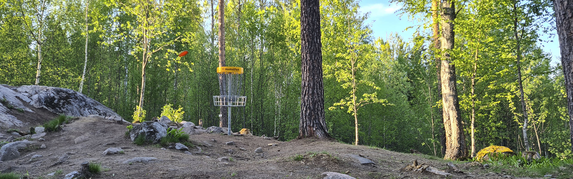 FGCK - Frisbeegolf Club Keinukallion metsäväylä